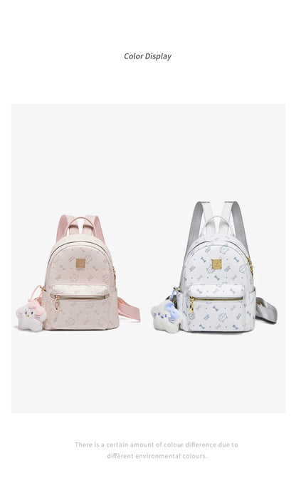 FOXER Brand PVC Leather Backpack Cute Embossing 2026 New Design Large Capacity School Bag Women's Fashion Travel Bags