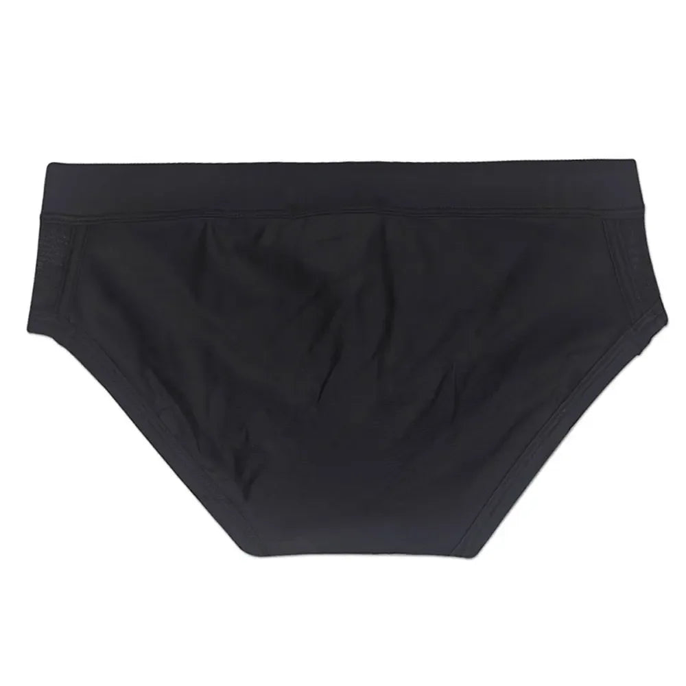 UXH Men's Zipper Swim Briefs - ShopHub