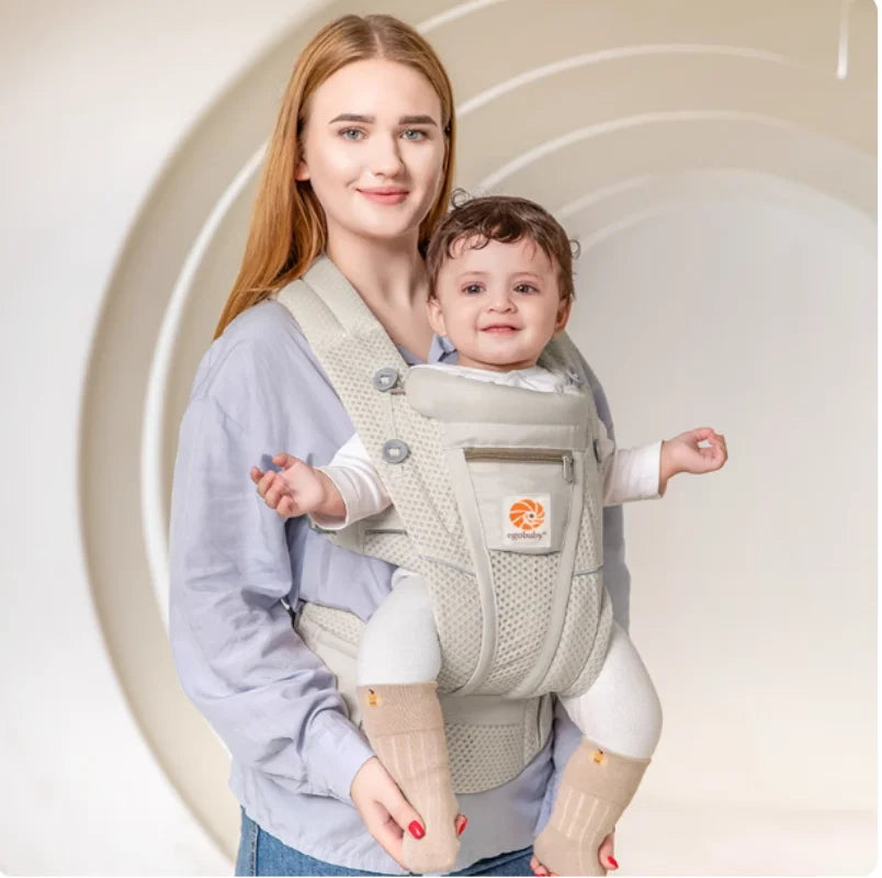 Breeze Baby Carrier Multifunction Breathable Infant Carrier Backpack Kid Carriage Toddler baby Sling Wrap Suspenders 360