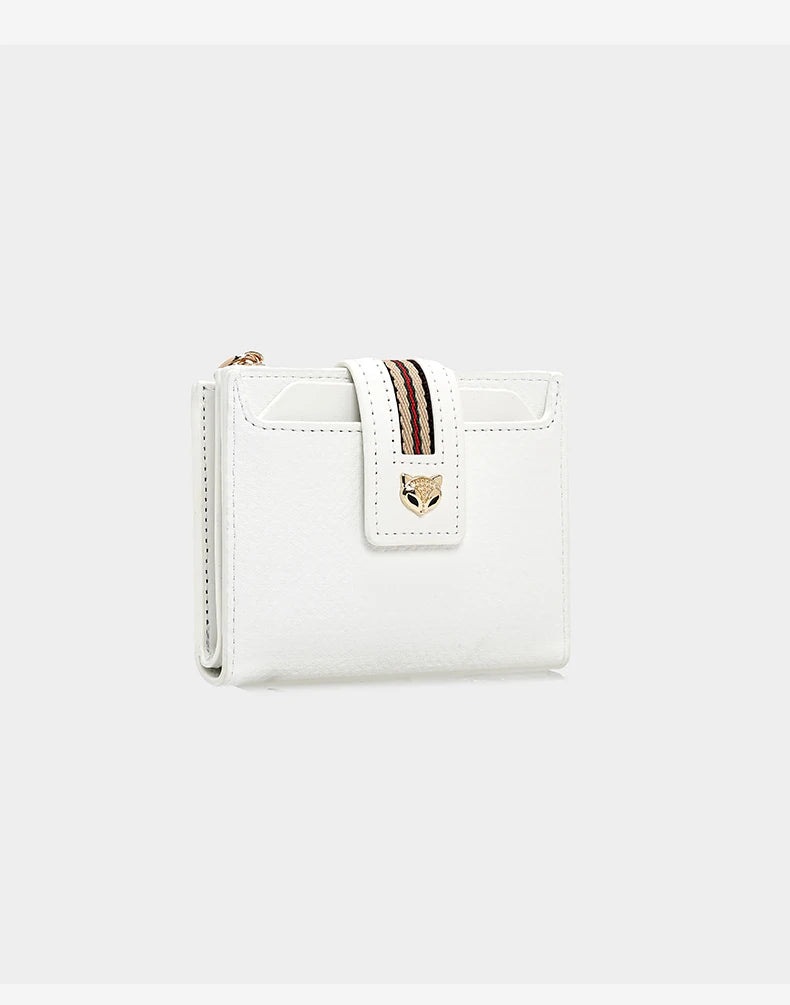FOXER Synthetic Leather Short Wallet for Women