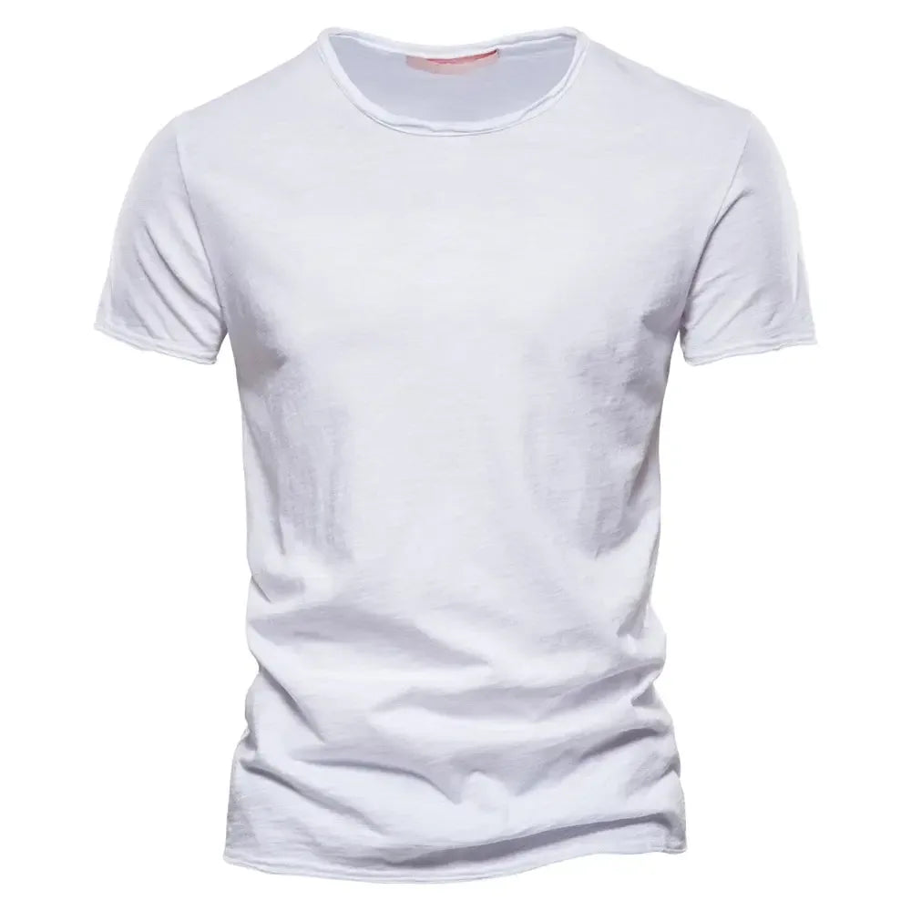 AIOPESON 100% Cotton Men's T-Shirts - ShopHub