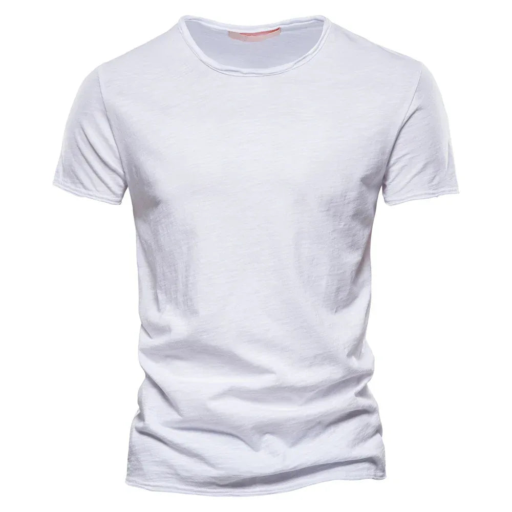 AIOPESON 100% Cotton Casual Soft Fitness T-Shirts - ShopHub
