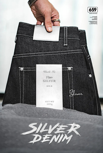 Maden Vintage 13OZ Sliver Denim Jeans