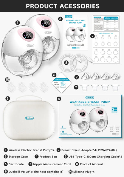 Dr.Isla Wearable Electric Breast Pump EB50