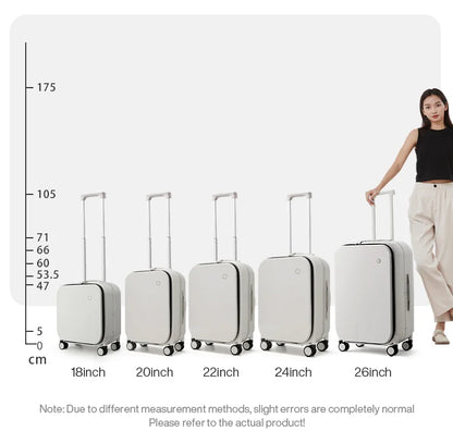 Mixi Premium Polycarbonate Rolling Suitcase