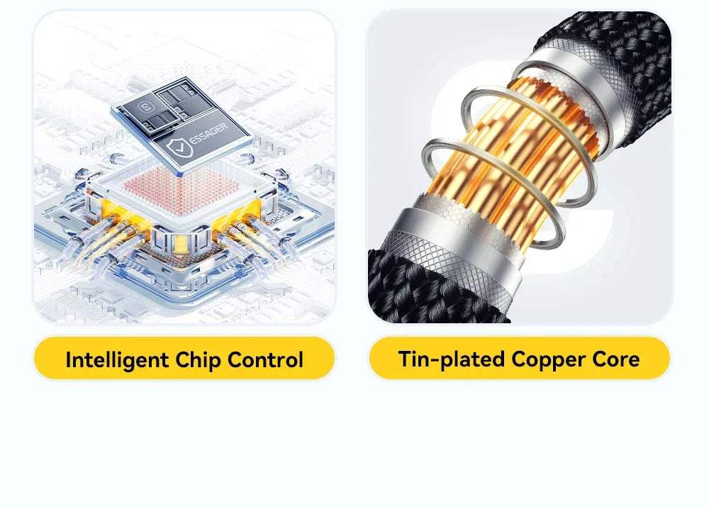 Essager Car Spring USB C to Lightning Cable - ShopHub