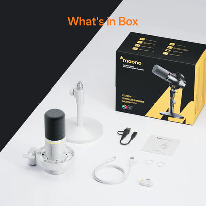 MAONO PD200W Wireless USB XLR Microphone