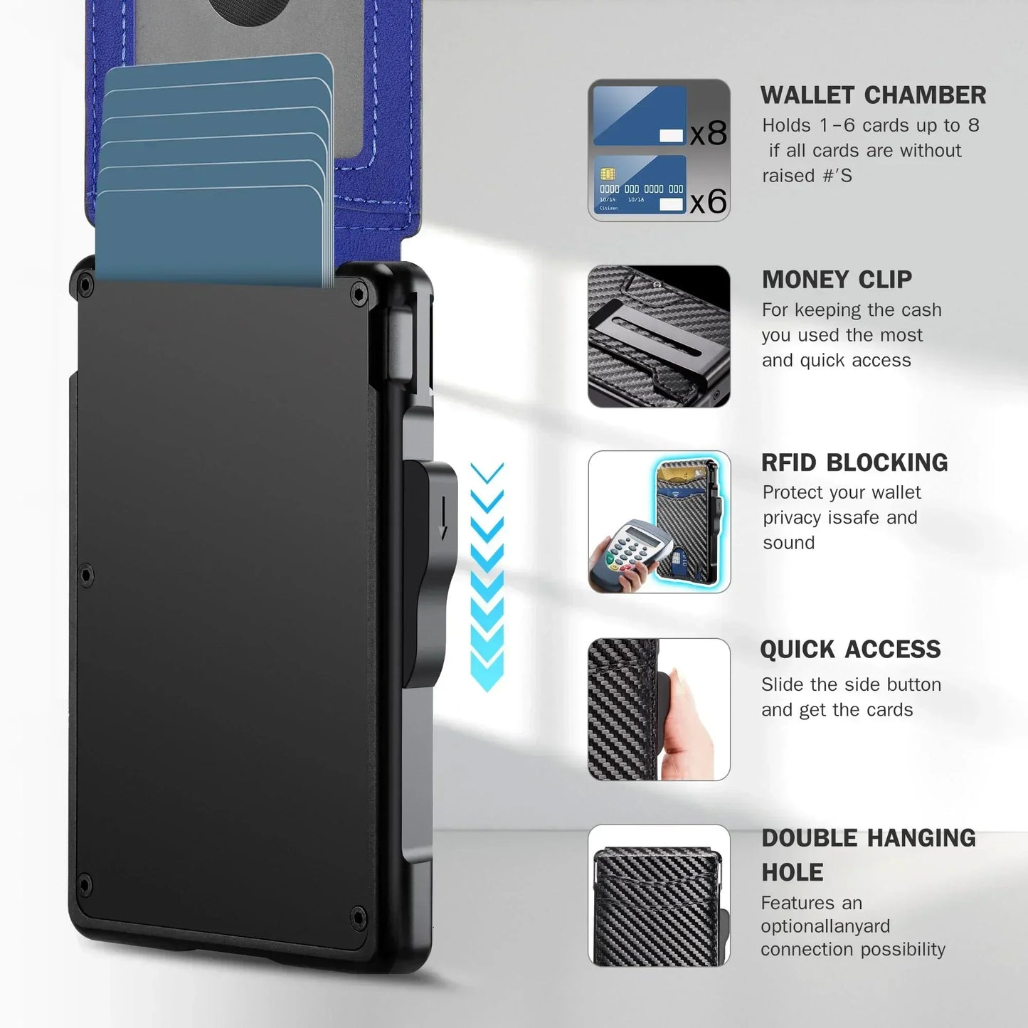 RFID Credit Card Holder Wallets