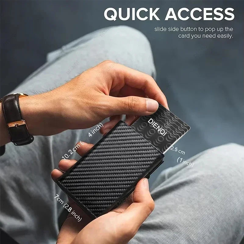 DIENQI Luxury RFID Credit Card Holders