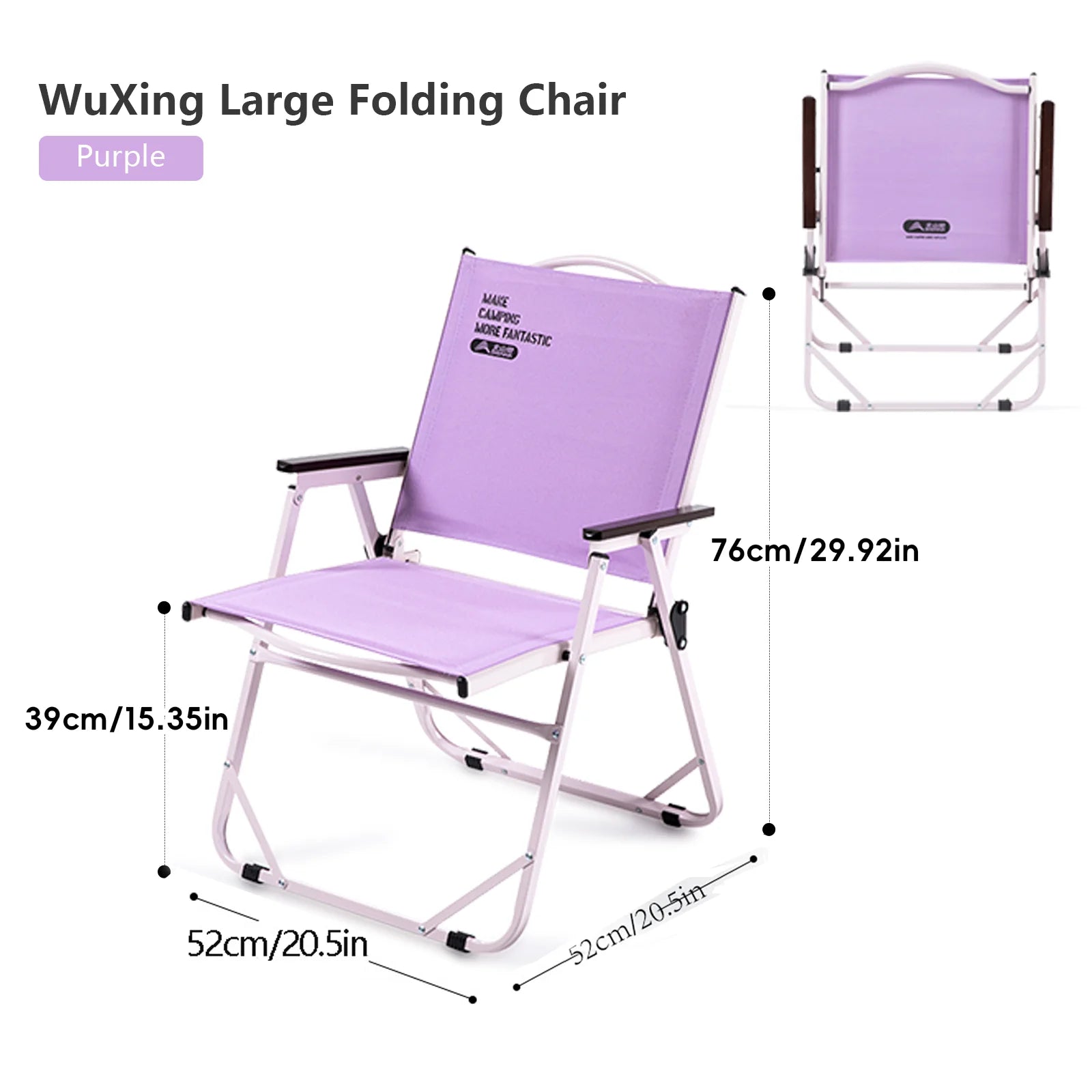 BISINNA Outdoor Folding Camping Chair