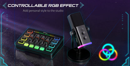 FIFINE Gaming Audio Set - Your Ultimate Companion for Streaming and Podcasting