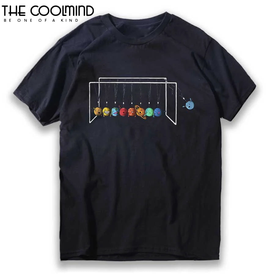 COOLMIND Aa73-P150T Cosmic Humour Cotton Tee