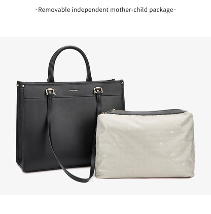 FOXER Luxury Large Capacity Tote Bag for Women
