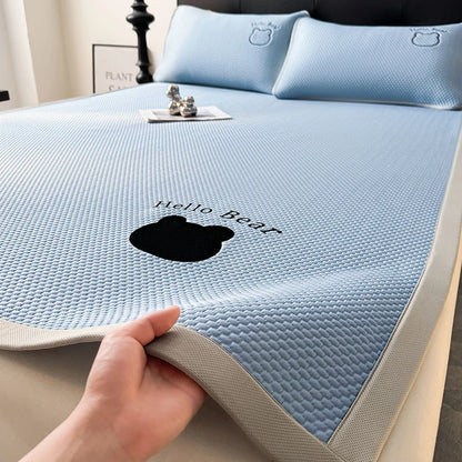Cooling rattan mattress pad set from ShopHub NZ, designed to keep you comfortable and cool during hot summer nights.