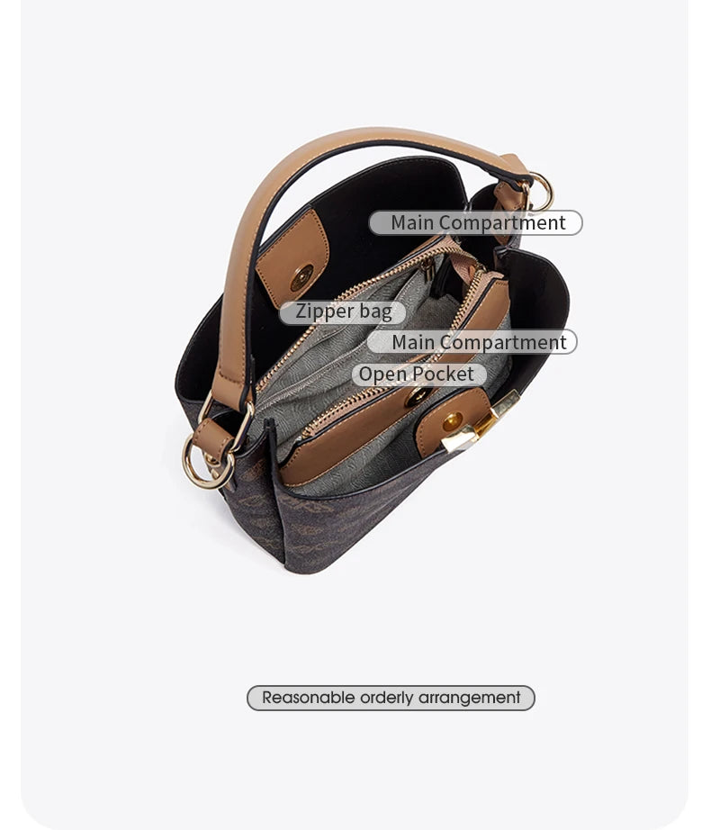 FOXER Retro Women's Bucket Bag