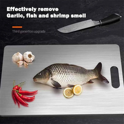 3PC Stainless Steel Chopping Board