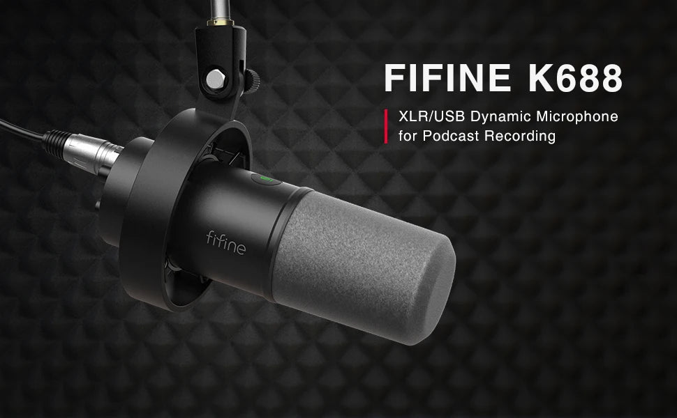 Elevate Your Audio Experience with the FIFINE Podcast Microphone Kit