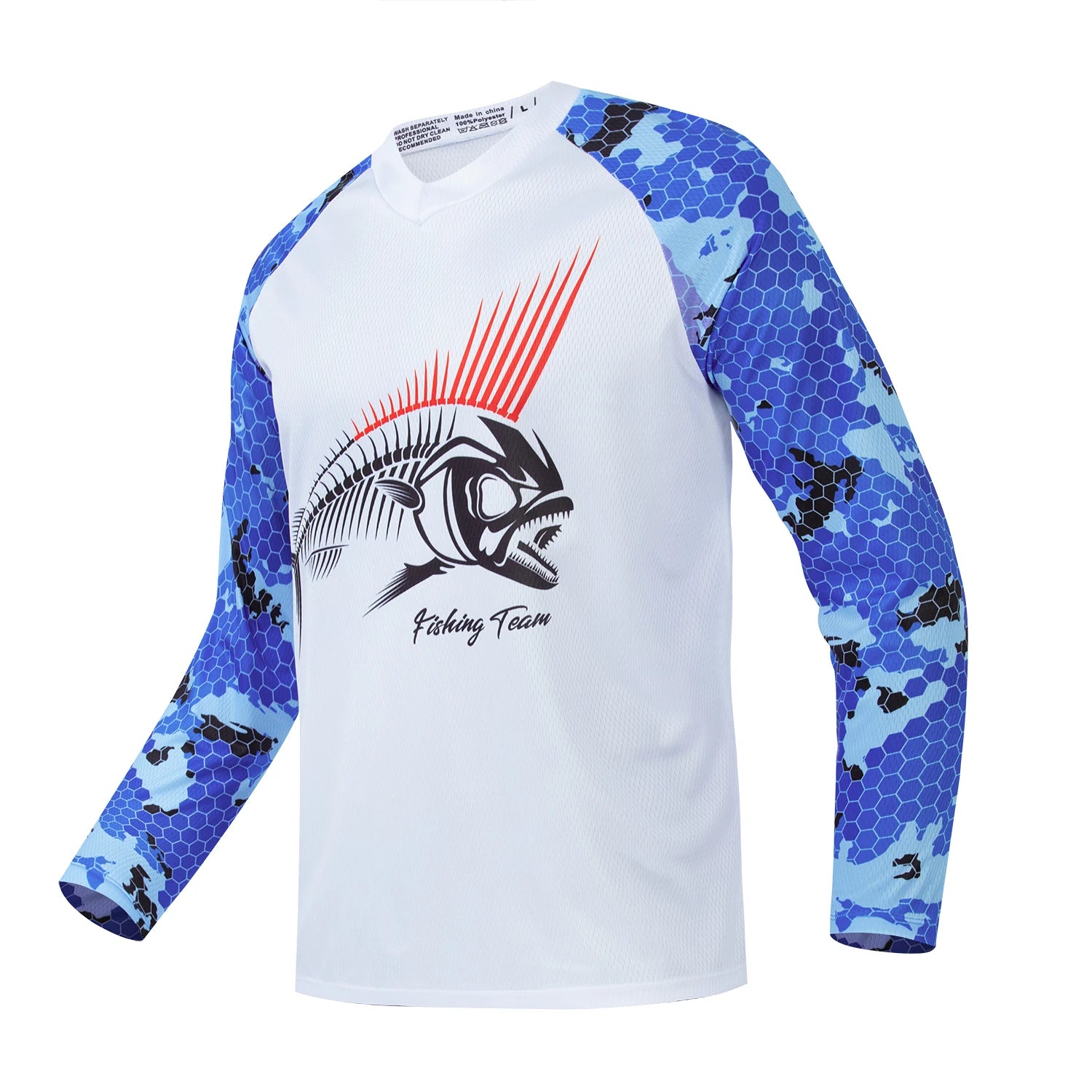 Men's Long-Sleeve UPF 50+ Fishing Shirt ShopHub