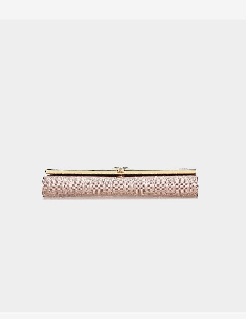 FOXER Split Leather Women's Long Wallet