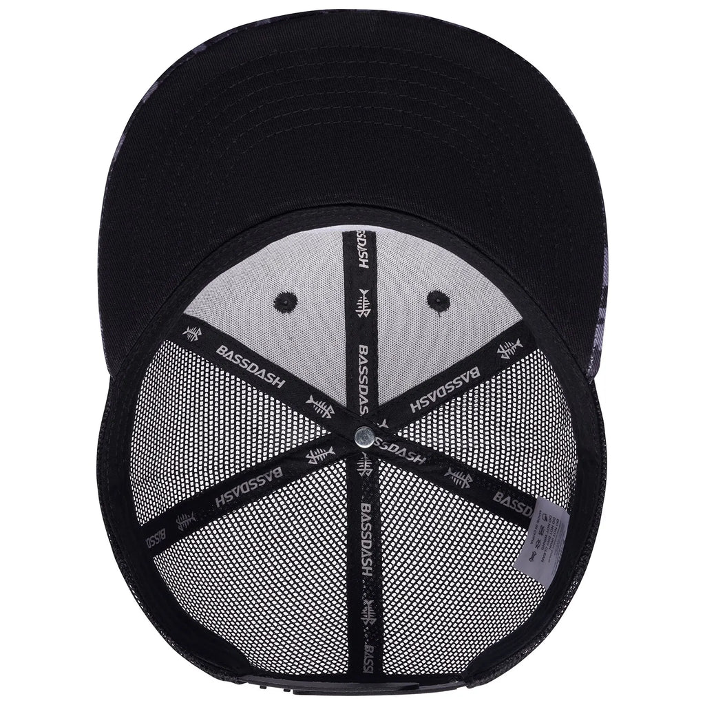 BASSDASH Flat Brim Trucker Cap