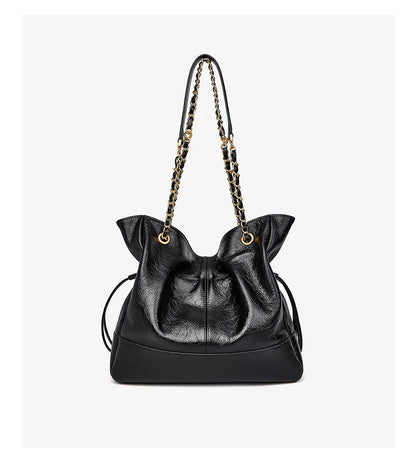 FOXER Luxury Genuine Leather Shoulder Bag