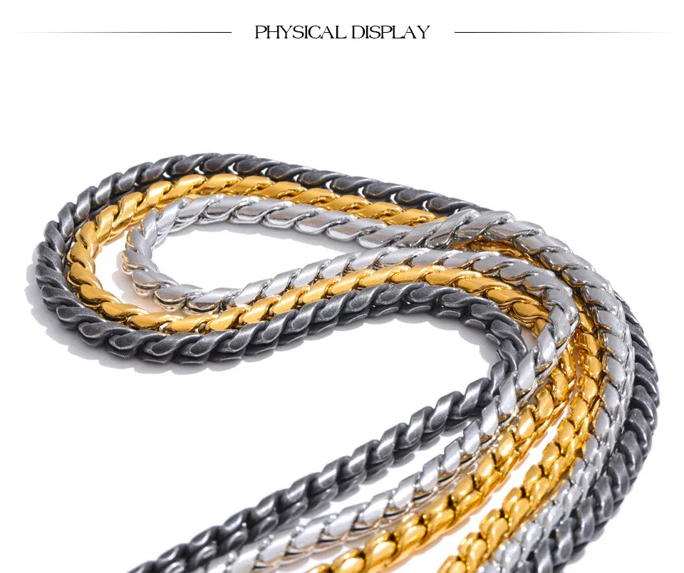 55cm Classic Fashion Unisex Necklace - ShopHub