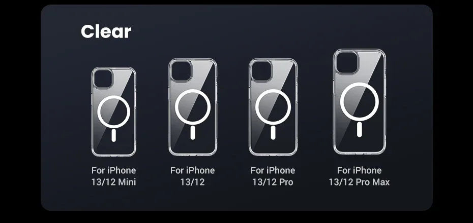 UGREEN Magnetic Case for iPhone 17, 16, 15, 14, 13 & 12 - ShopHub