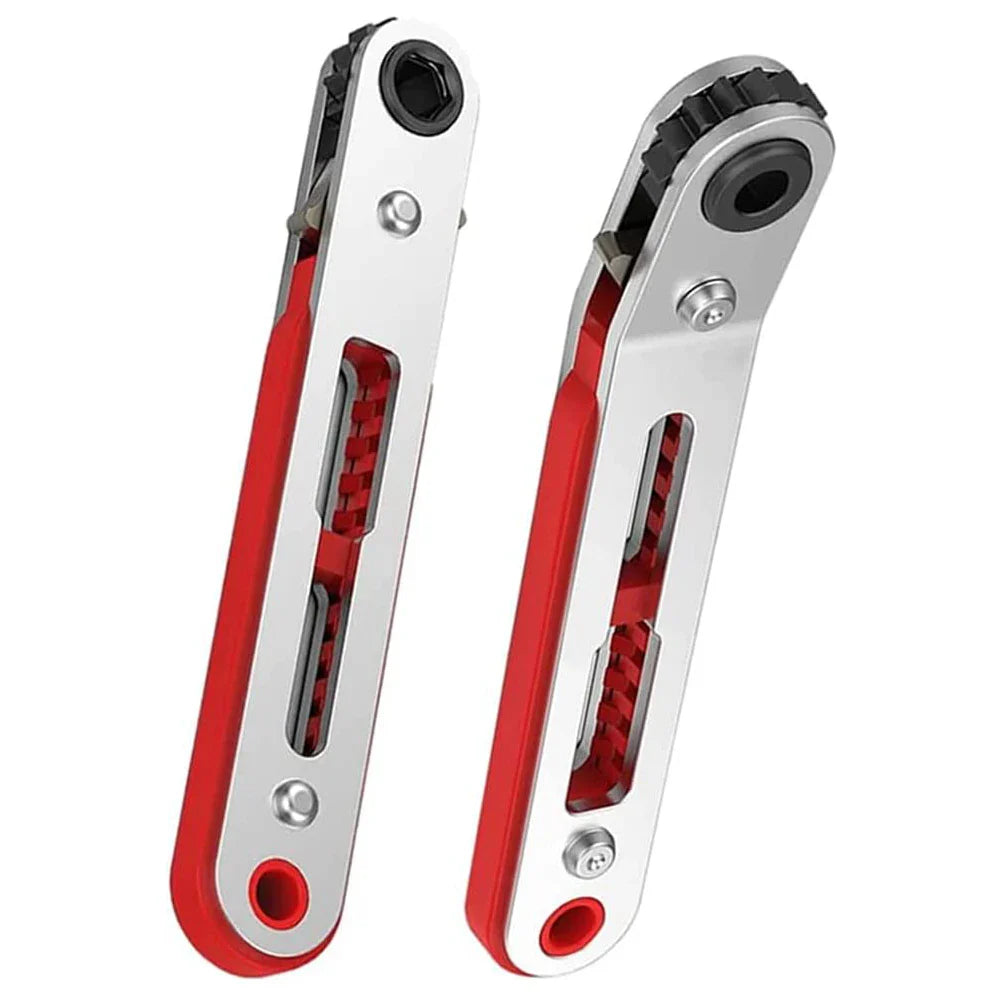 Mini Two-Way Ratchet Screwdriver – Flat/Hex Head (3 type of sets available) Habicare