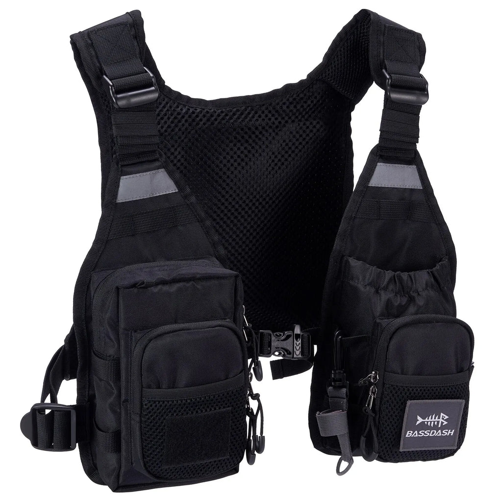 BASSDASH Ultra Lightweight Fly Fishing Vest ShopHub
