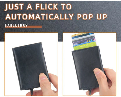 Pop Up Credit Card Holder Wallets