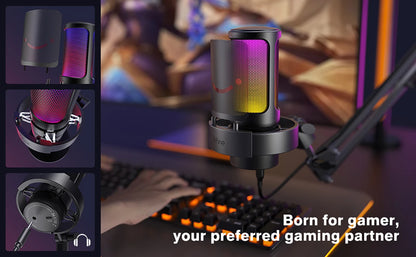 Elevate Your Sound Quality with the FIFINE USB Microphone A8 for Recording and Streaming