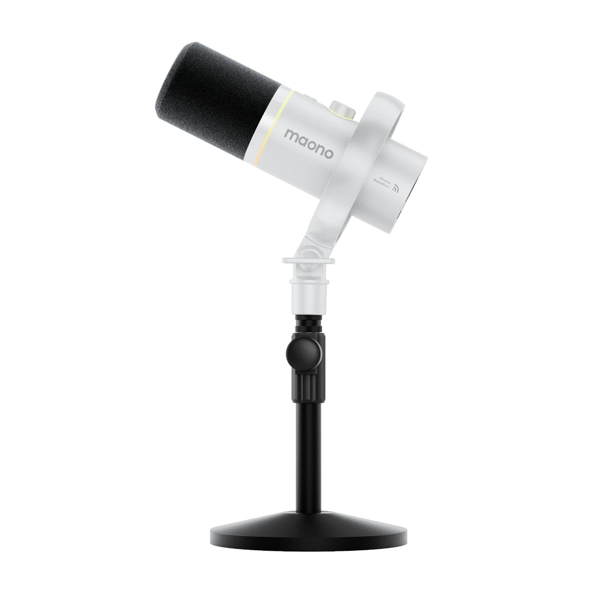 MAONO PD200W Hybrid Wireless Podcast Mic for PC/Phone/Camera
