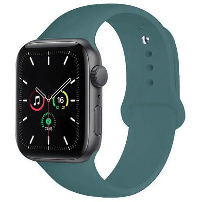 Silicone Sport Band for Apple Watch Series (42mm - 49mm)(available in 45 colours) Habicare