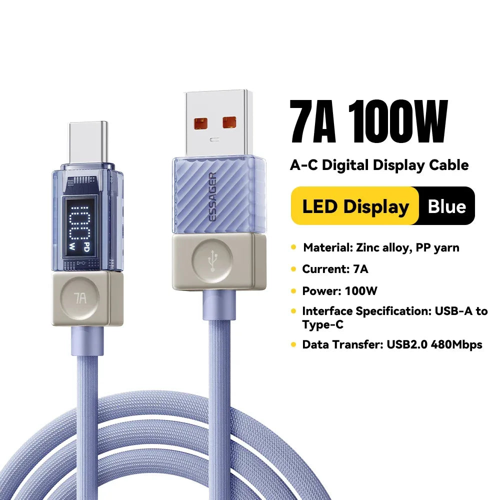 Essager 240W USB Type C Cable - ShopHub