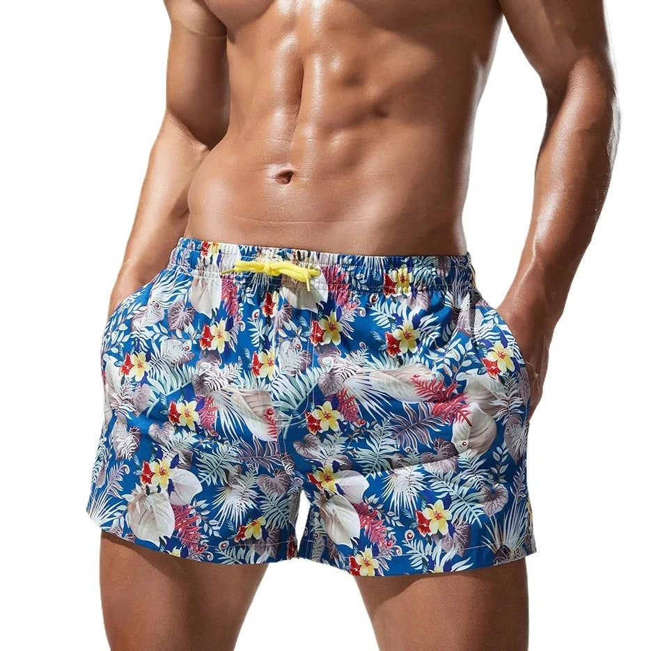 S101 Printed Quick-Dry Boardshorts | Unlined