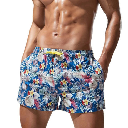 S101 Printed Quick-Dry Boardshorts | Unlined
