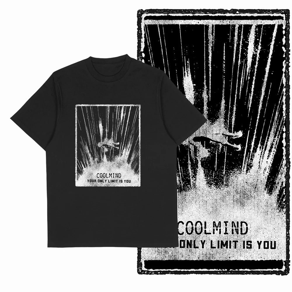 COOLMIND Unisex Vintage Graphic Cotton T-Shirt | Everyday Streetwear