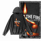 COOLMIND Acid-Washed Black Graphic Hoodie