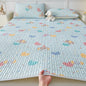 Cooling silk mattress pad set from ShopHub NZ, designed to keep you comfortable and cool during summer nights.