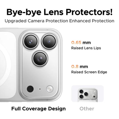 UGREEN Never Yellow Magnetic Case for iPhone 18 Pro Max 17 Pro Max Cases Shockproof Cover for Magsafe Macsafe Cases