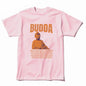 COOLMIND U0003 Buddha Statue Graphic Cotton Tee