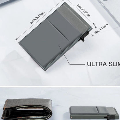 Minimalist RFID-blocking Card Wallet