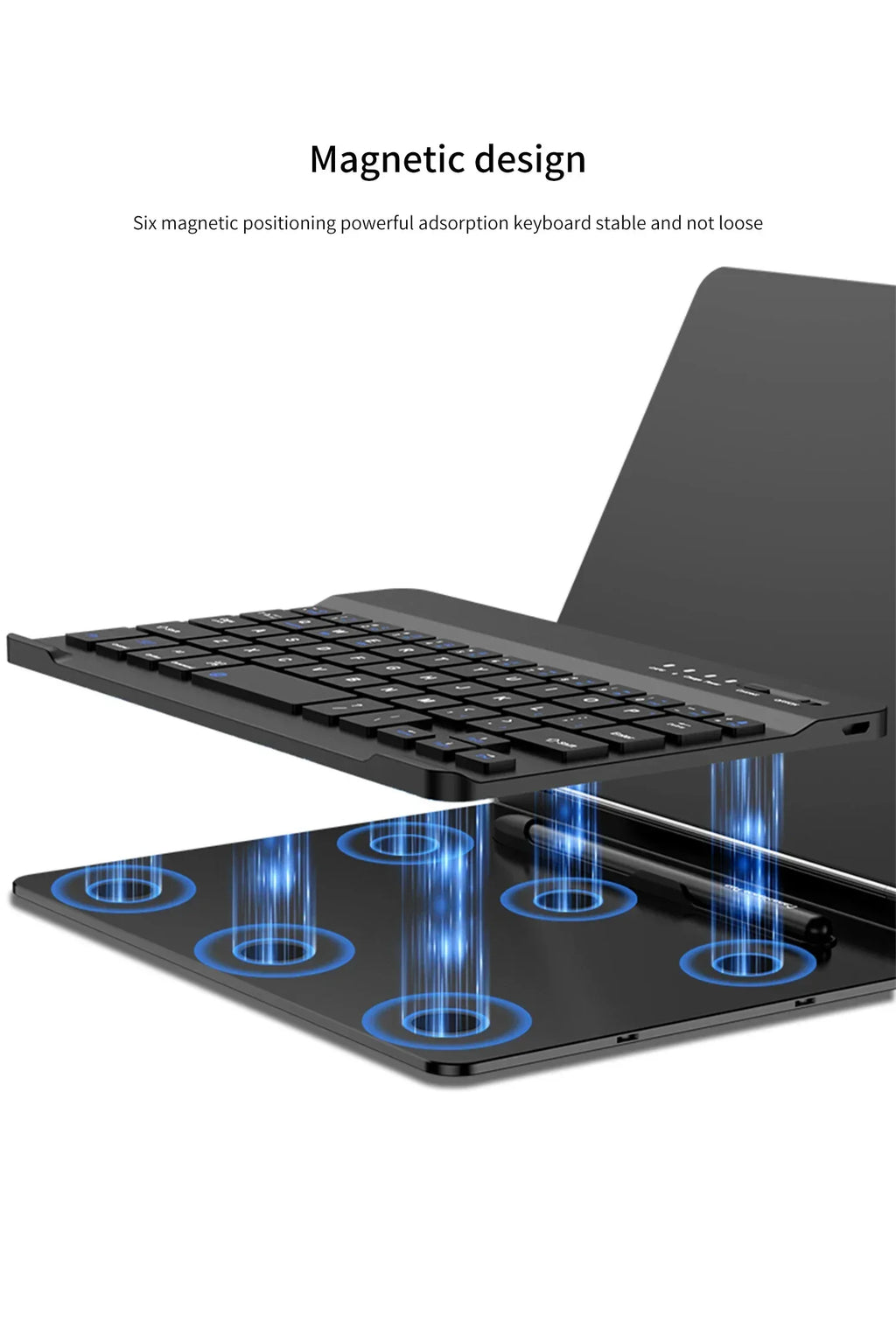 GKK Folding Book Keyboard Stand Case for Samsung Galaxy Z Fold 3, 4, or 5 - ShopHub