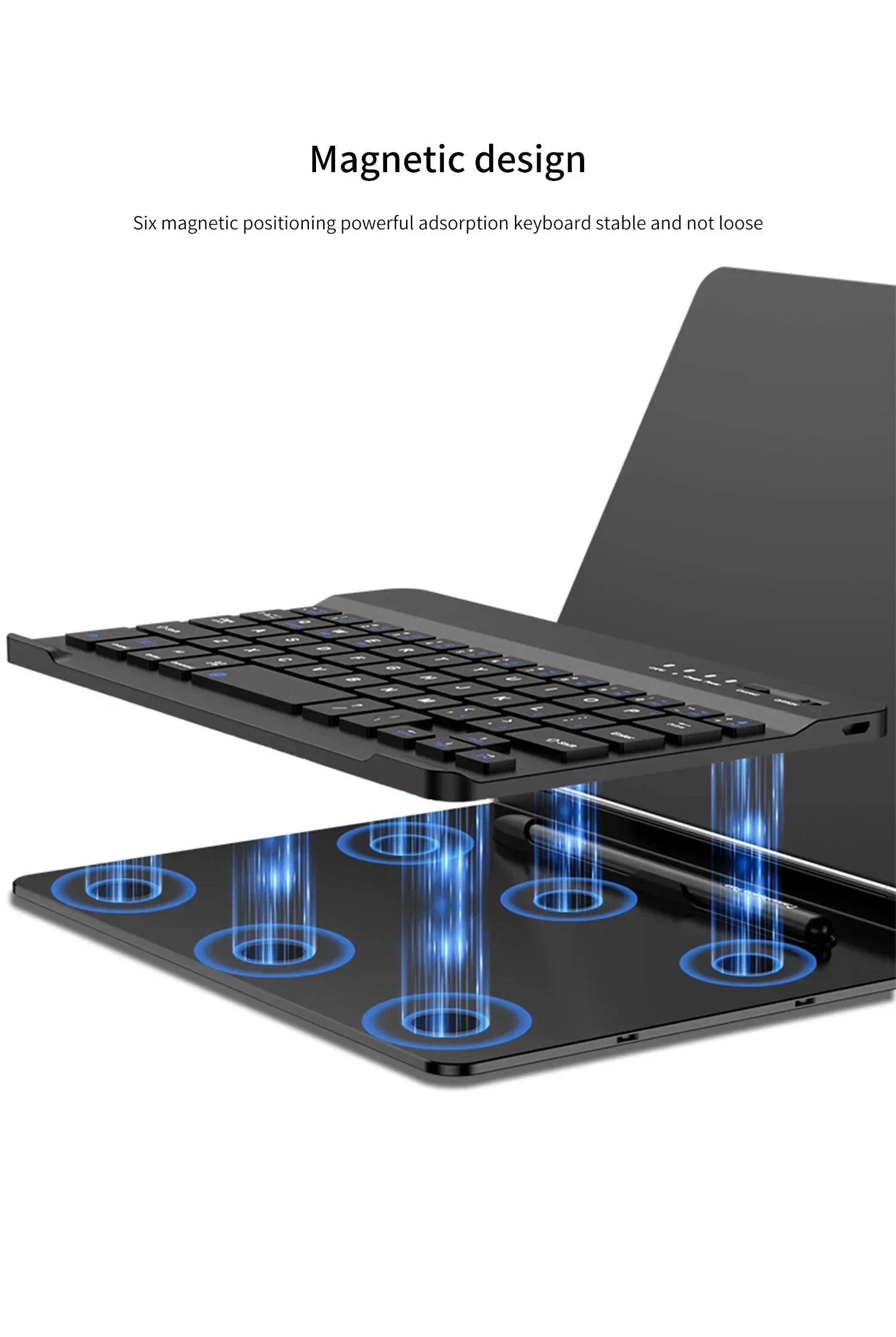 GKK Folding Book Keyboard Stand Case for Samsung Galaxy Z Fold 3, 4, or 5 - ShopHub