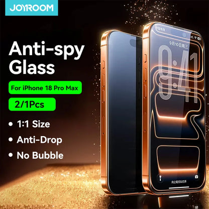Joyroom Anti-Spy Glass Privacy Screen Protectors For iPhone 18
