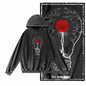 COOLMIND G14 Acid-Washed Black Printed Hoodie
