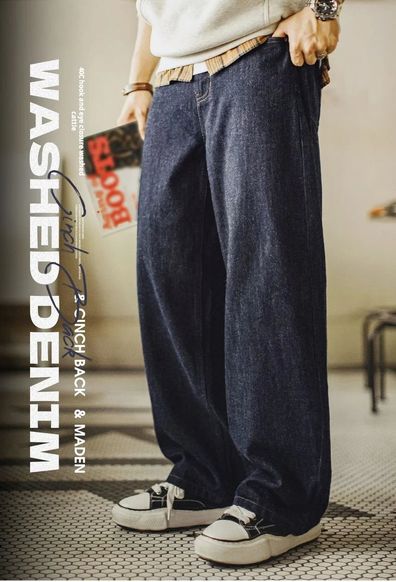 Maden Vintage Men's 9.7oz Slub Denim Jeans