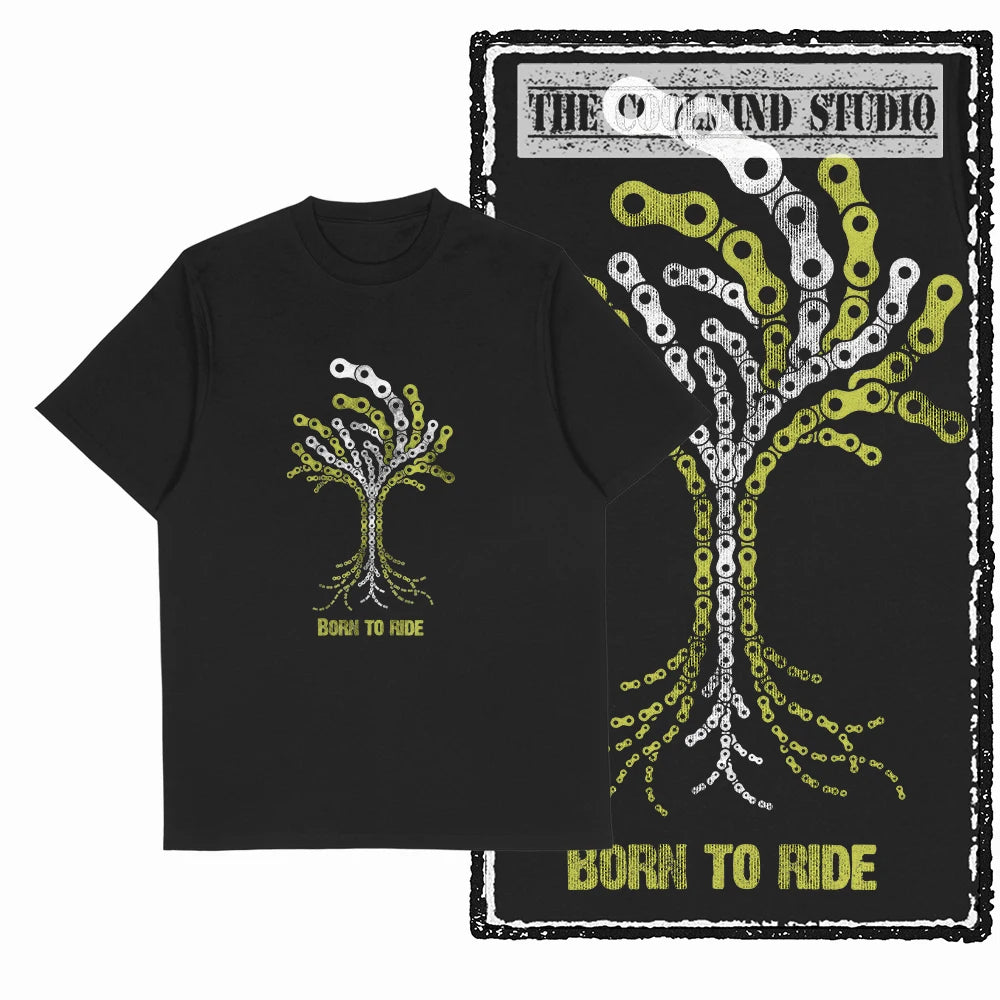 COOLMIND Cosmic Focus Graphic Cotton T-Shirt | Streetwear