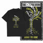 COOLMIND Cosmic Focus Graphic Cotton T-Shirt | Streetwear