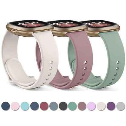 Silicone Watch Band for Fitbit Versa 2 (available in 17 colours) Habicare